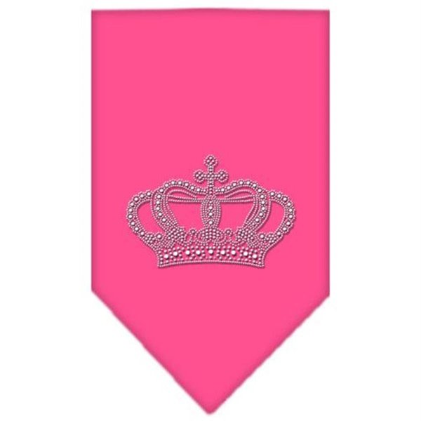 Unconditional Love Crown Rhinestone Bandana Bright Pink Large UN921388